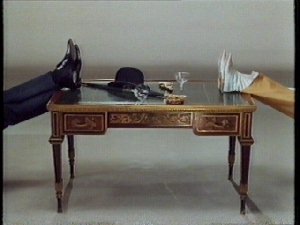 The Avengers Colour - Feet on table